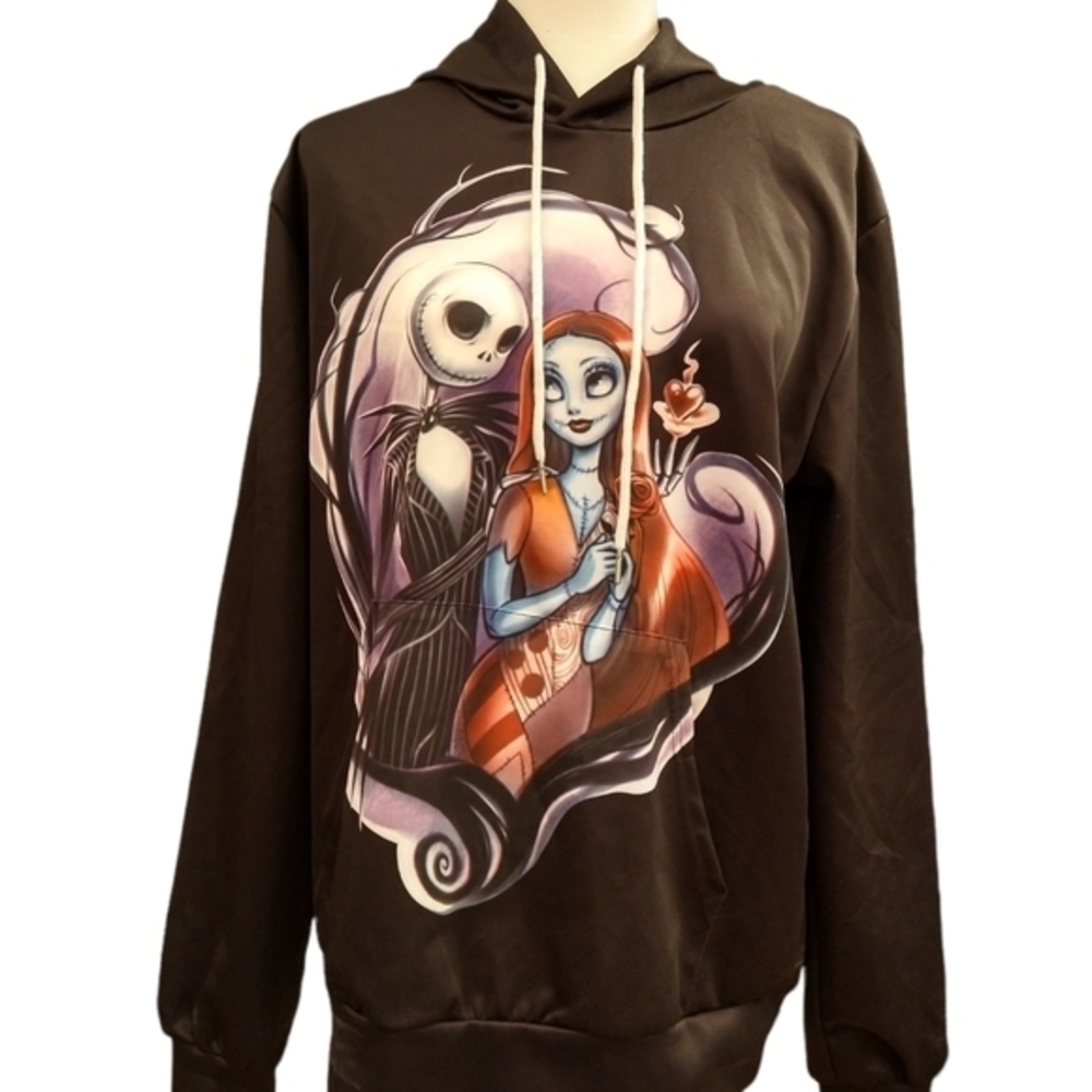 Nightmare before Christmas hoodie SZ -XL black